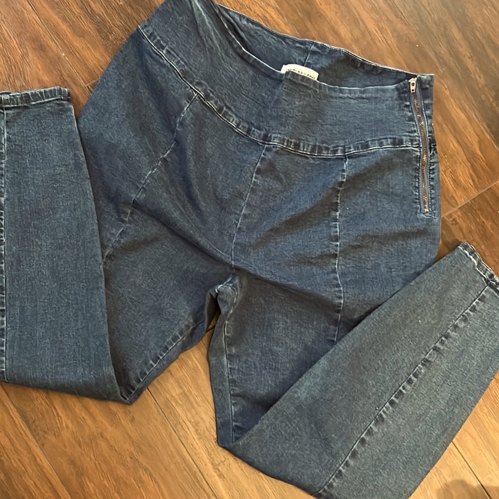 Womens Lane Bryant High Rise Stretch Jeans